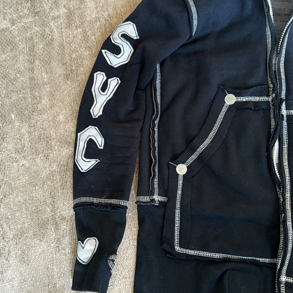 SYC FUK zip-up hoodie - Picture 2 of 10